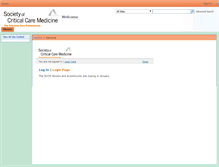 Tablet Screenshot of irooms.sccm.org